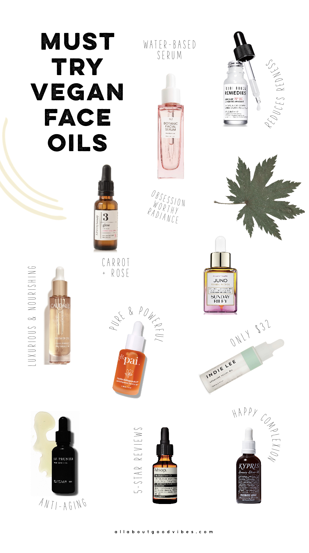 10 Must Try Vegan Face Oils All About Good Vibes
